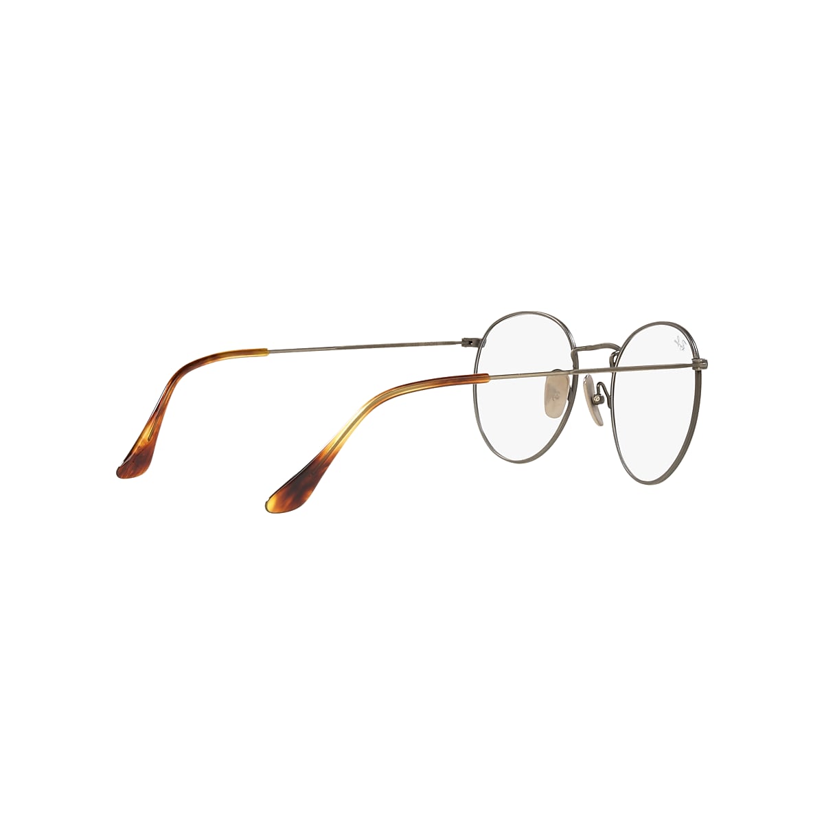 Ray ban round metal 2025 prescription glasses