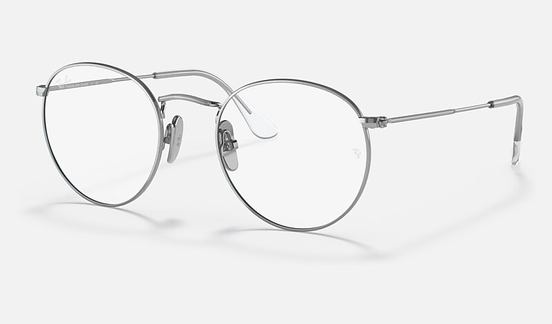 Ray ban silver cheap frame glasses