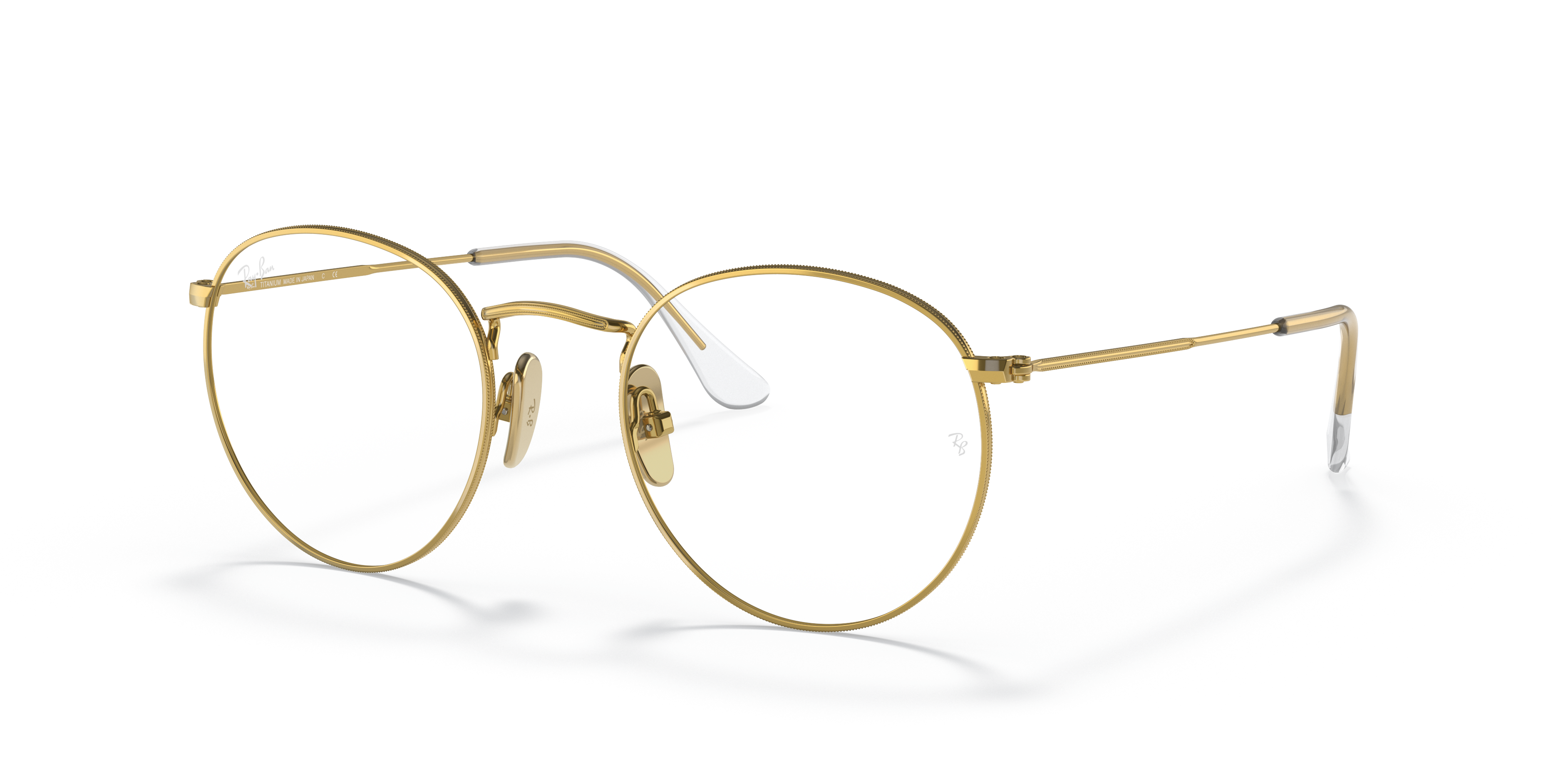 rayban gold