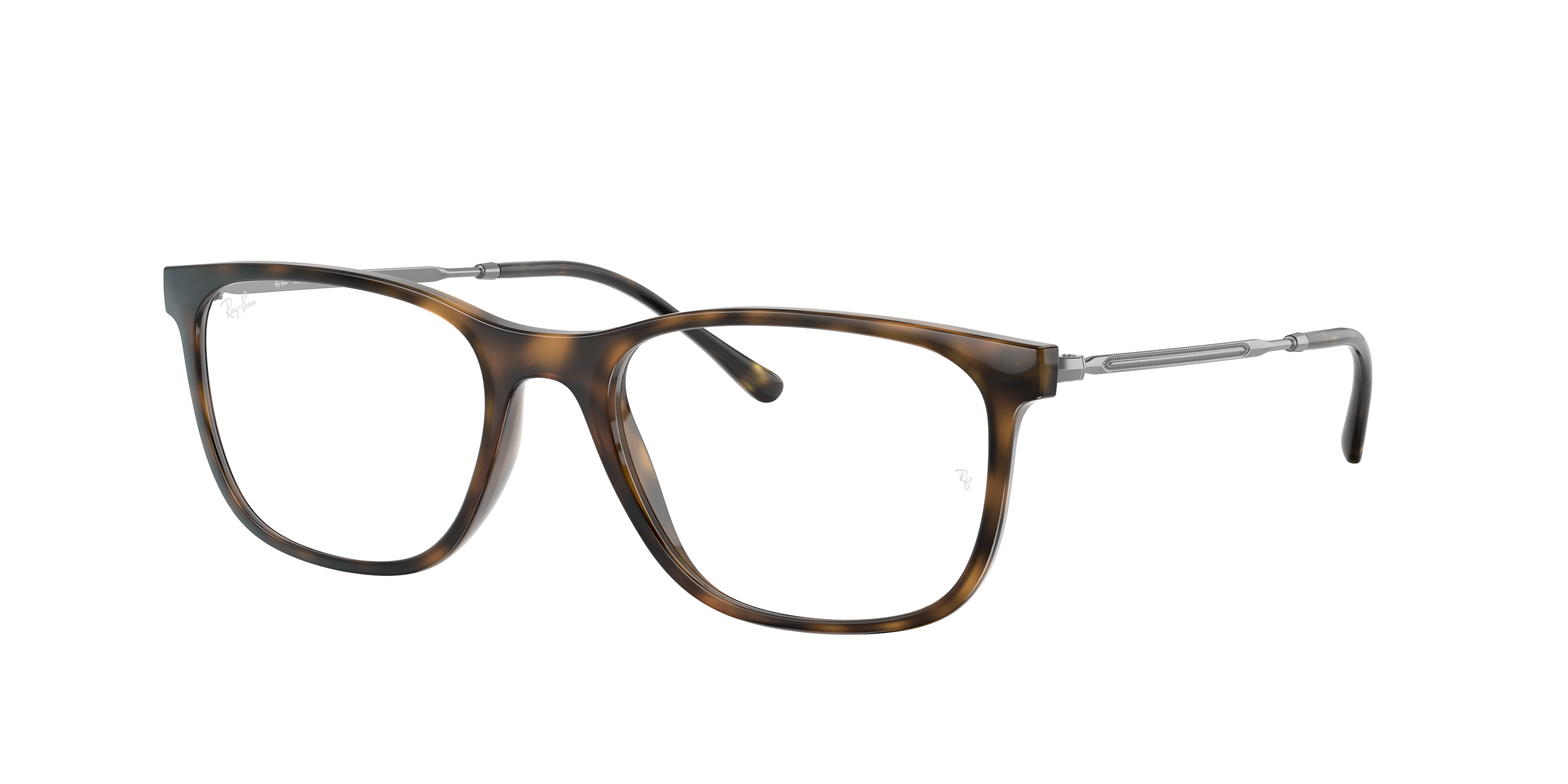 Ray Ban Rb7244 Eyeglasses In Gunmetal