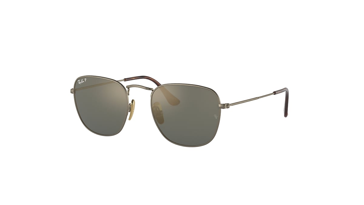 FRANK TITANIUM Sunglasses in Gold and Blue - RB8157 | Ray