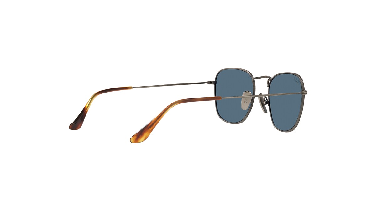 FRANK TITANIUM Sunglasses in Gunmetal and Blue - RB8157 | Ray-Ban® US