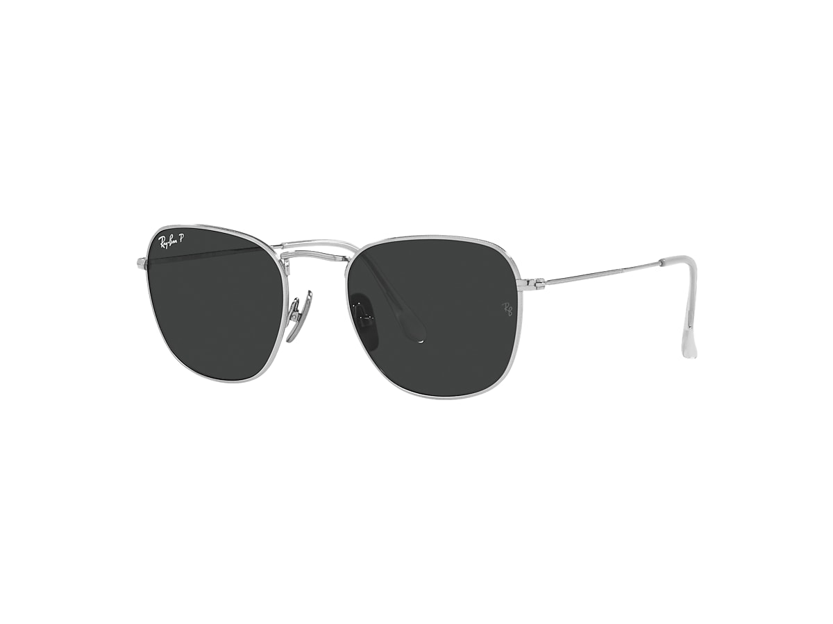 FRANK TITANIUM Sunglasses in Silver and Black - Ray-Ban