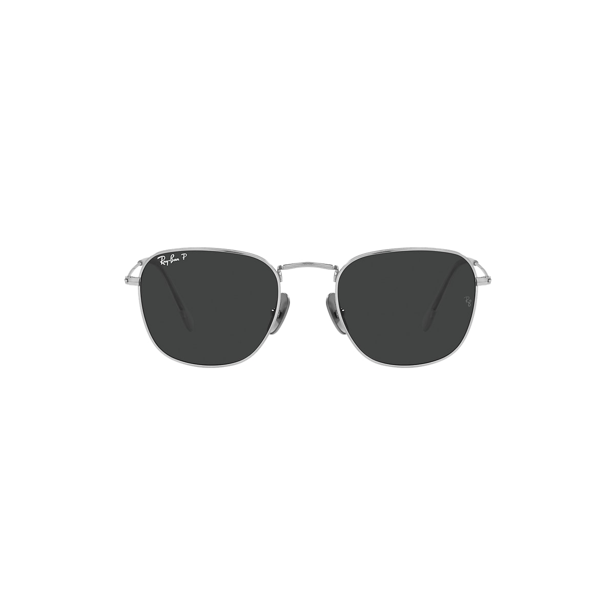 FRANK TITANIUM Sunglasses in Silver and Black - Ray-Ban