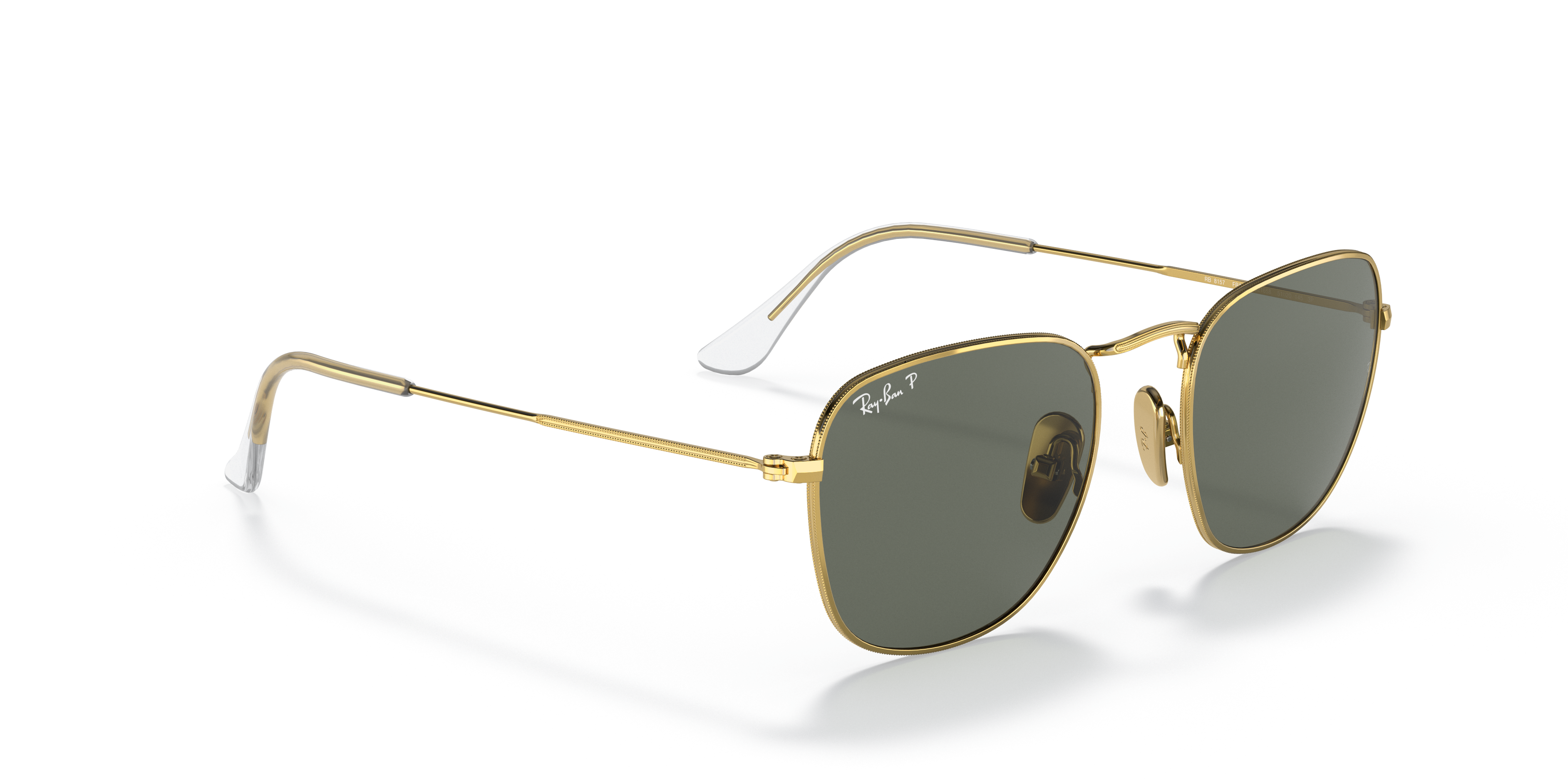 ray ban p gold