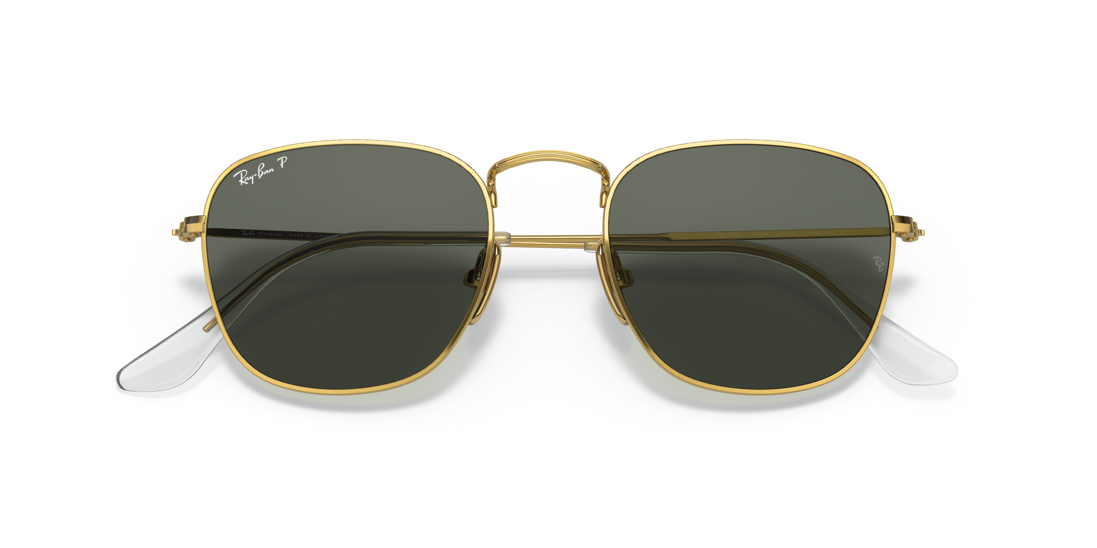 ray ban p gold