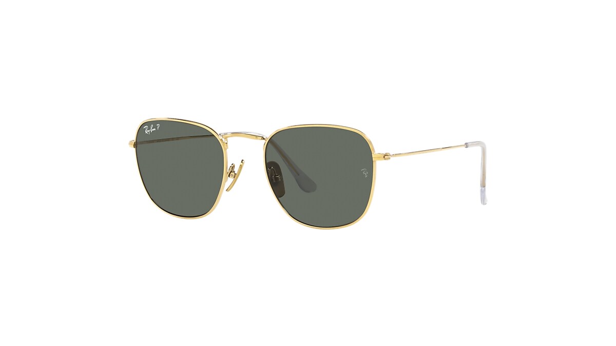 FRANK TITANIUM Sunglasses in Gold and Green - RB8157 | Ray