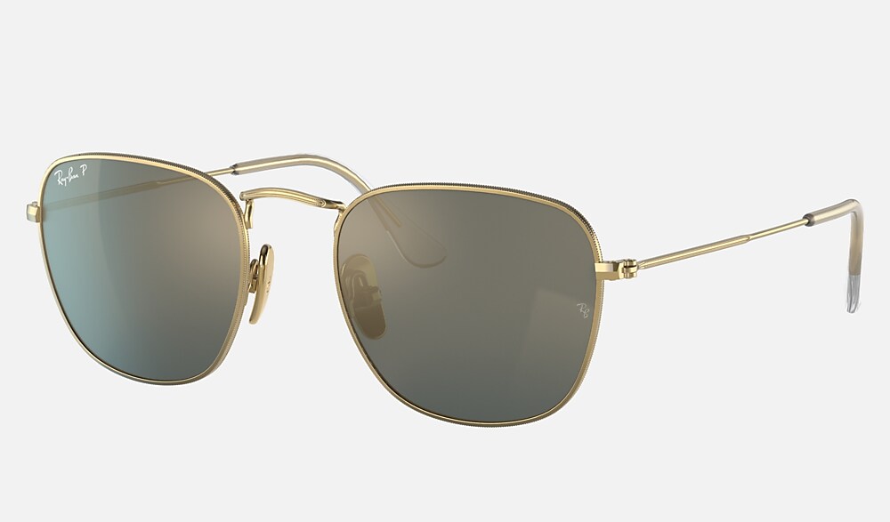 FRANK TITANIUM Sunglasses in Gold and Blue - RB8157 | Ray-Ban®
