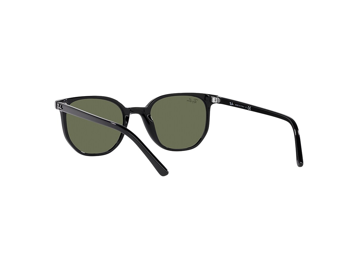 Elliot Sunglasses in Black and Green | Ray-Ban®