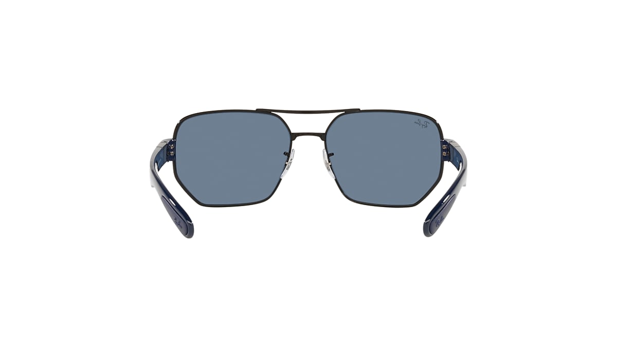 RB3672 Sunglasses in Black and Dark Blue - RB3672 | Ray-Ban® US