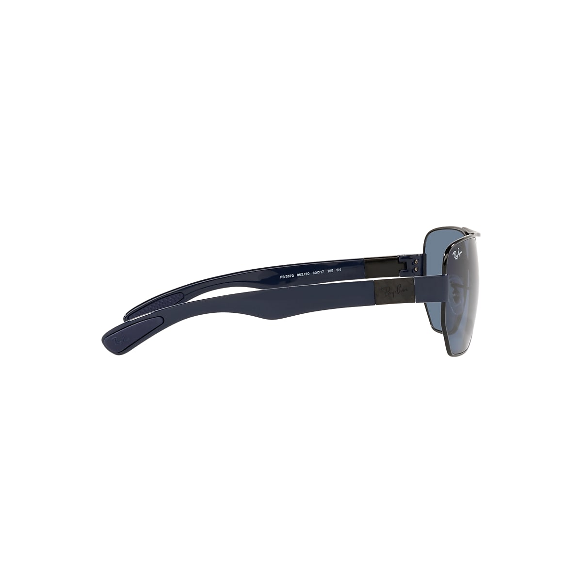 RB3672 Sunglasses in Black and Dark Blue - RB3672 | Ray-Ban® US