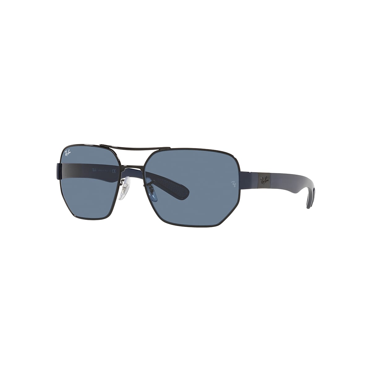 RB3672 Sunglasses in Black and Dark Blue - RB3672 | Ray-Ban® US