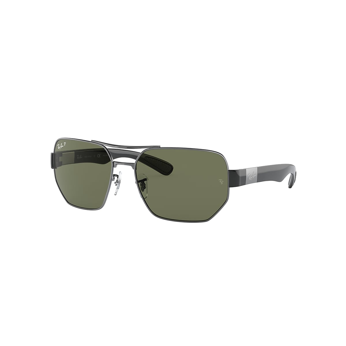 RB3672 Sunglasses in Gunmetal and Green - RB3672 | Ray-Ban® EU