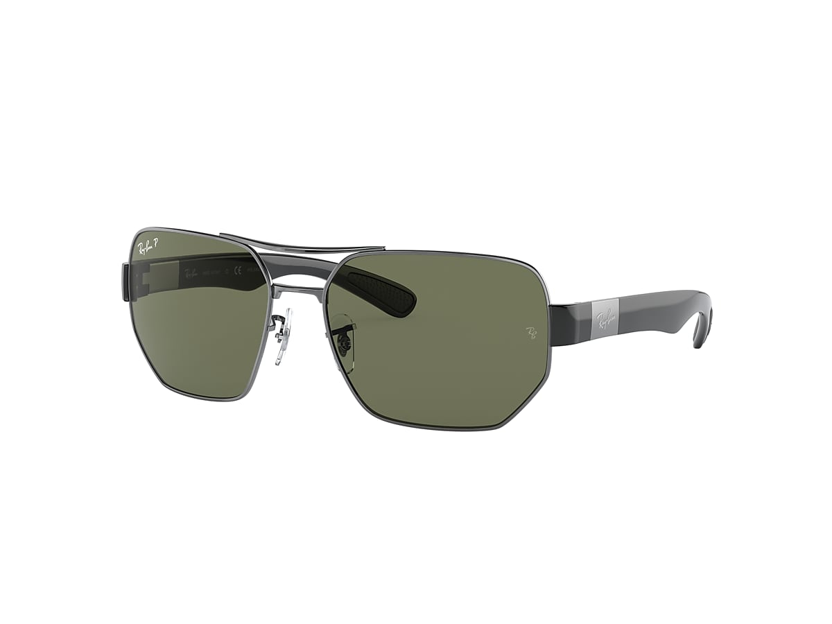 RB3672 Sunglasses in Gunmetal and Green - RB3672 | Ray-Ban® US