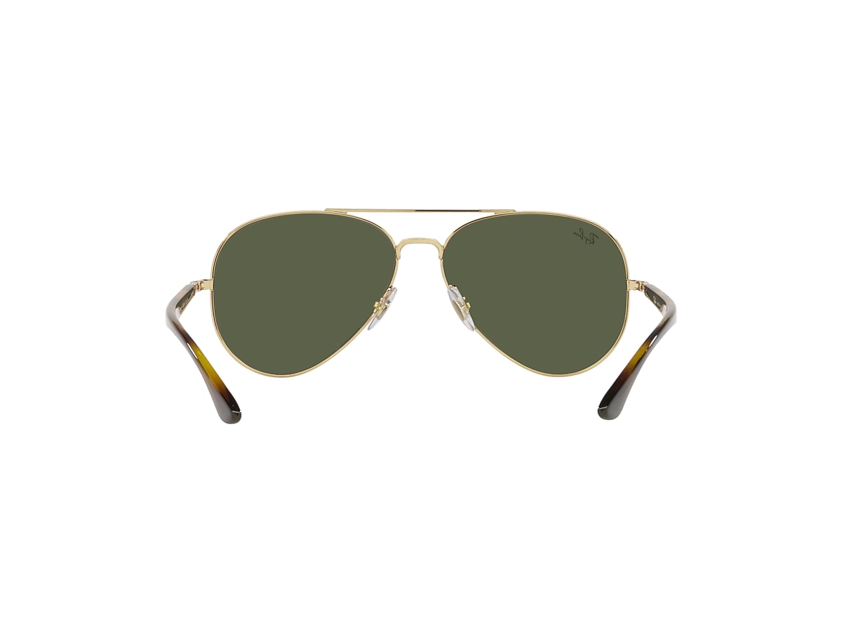 RB3675 Sunglasses in Gold and Green - RB3675 | Ray-Ban® US