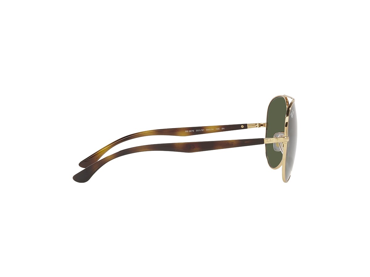 RB3675 Sunglasses in Arista Gold and G-15 Green - RB3675 RB3675 Sunglasses in Arista Gold and G-15 Green - RB3675
