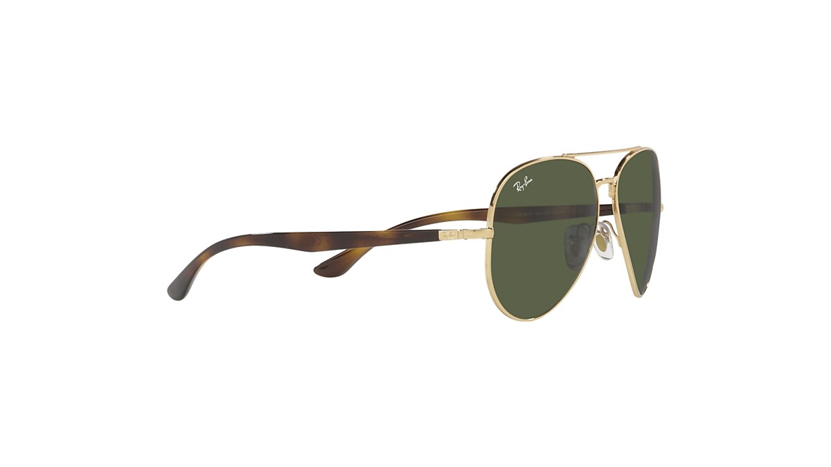 RB3675 Sunglasses in Gold and Green - RB3675 | Ray-Ban® US