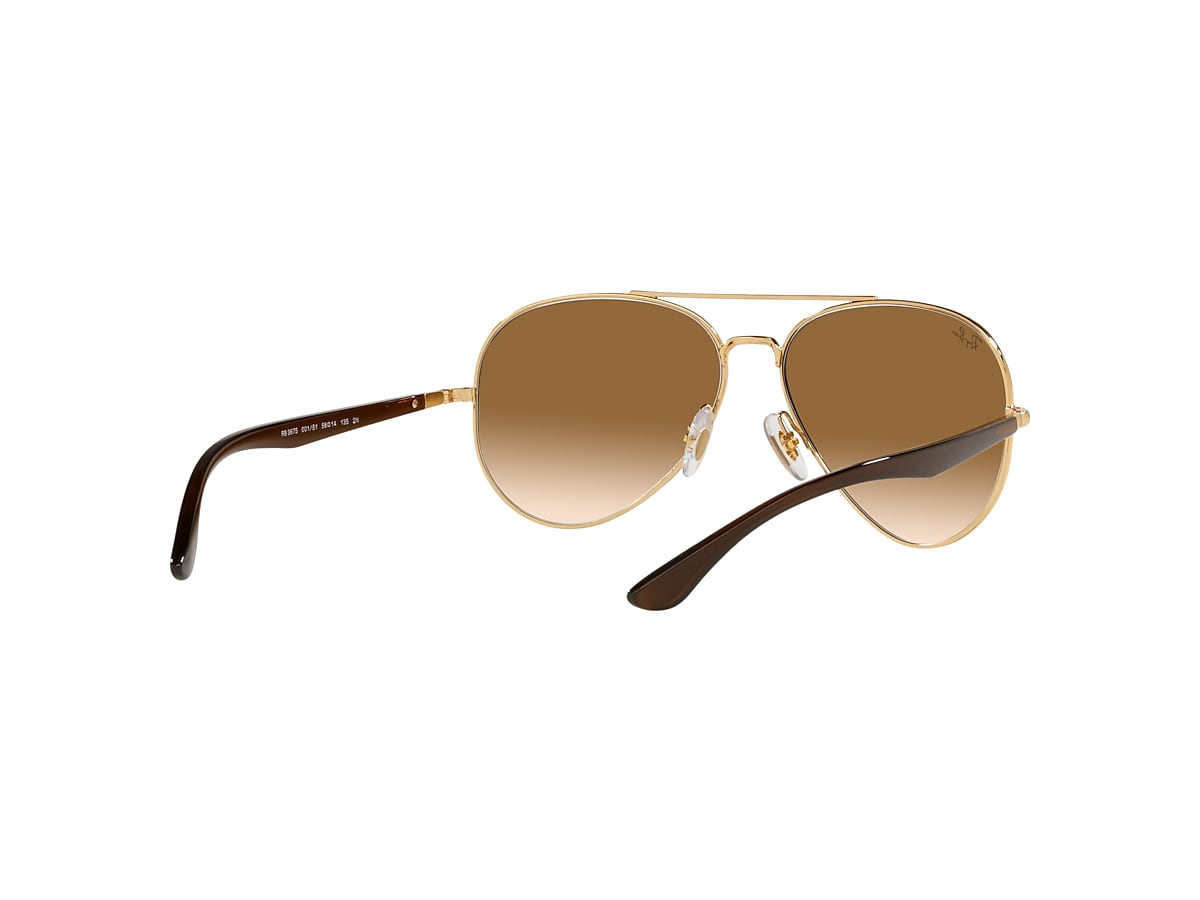 RB3675 Sunglasses in Gold and Brown - RB3675 | Ray-Ban® CA