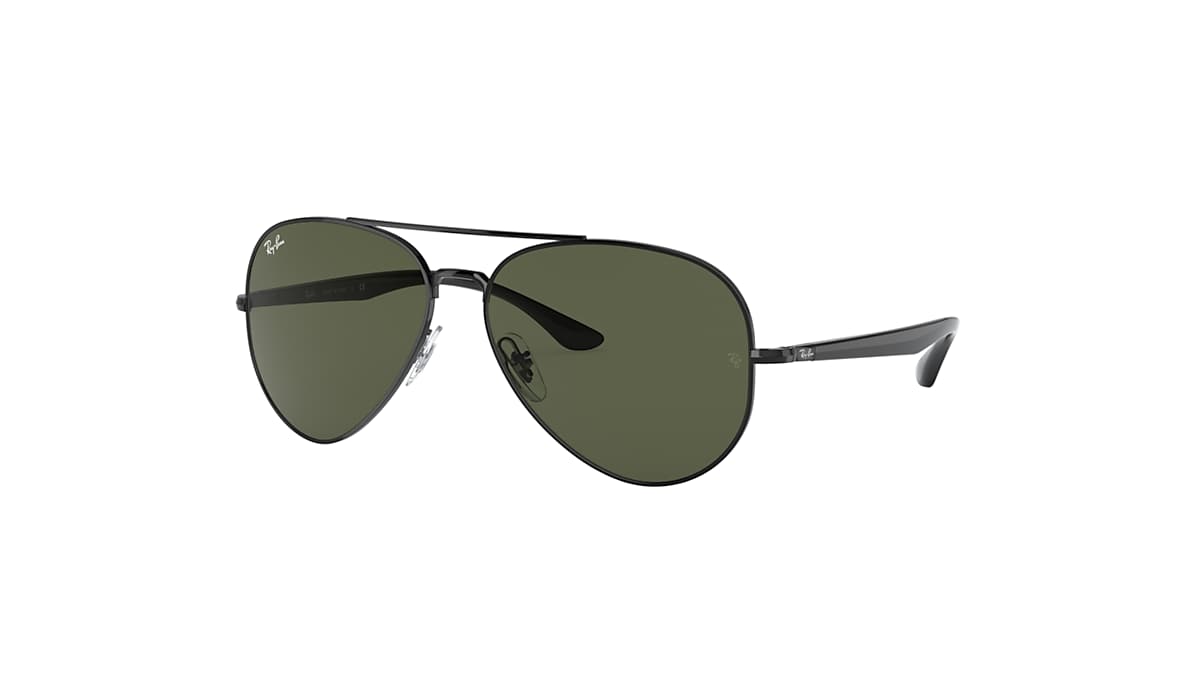 RB3675 Sunglasses in Black and Green - RB3675 | Ray-Ban® EU