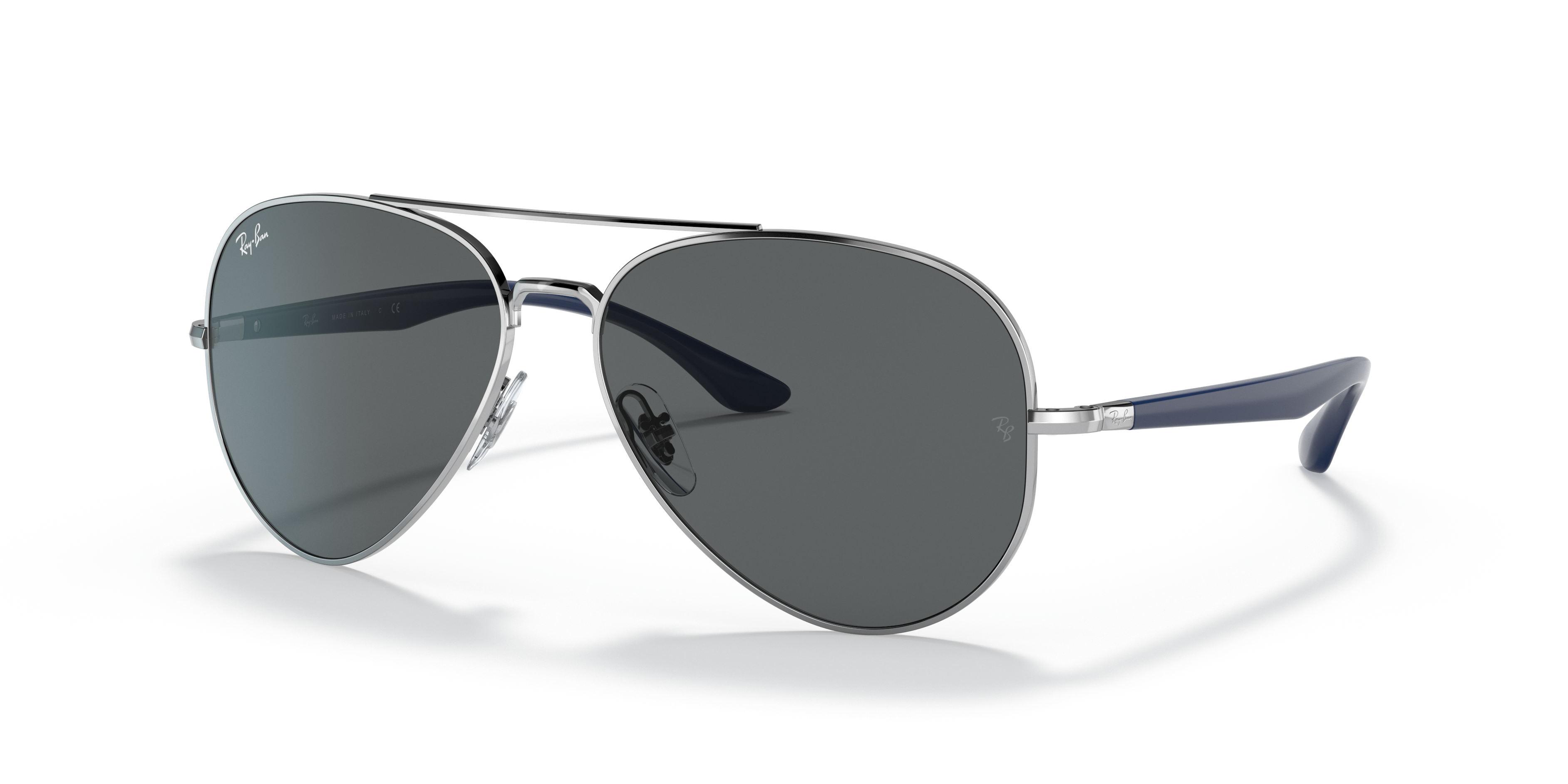Rb3675 Sunglasses in Silver and Dark Grey | Ray-Ban®