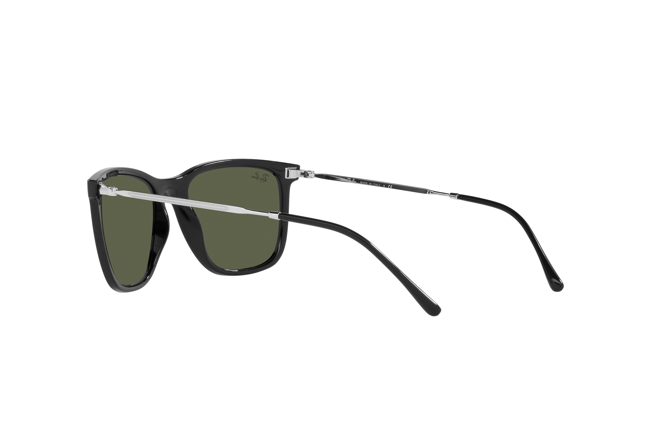 Rb4344 Sunglasses in Black and Green 