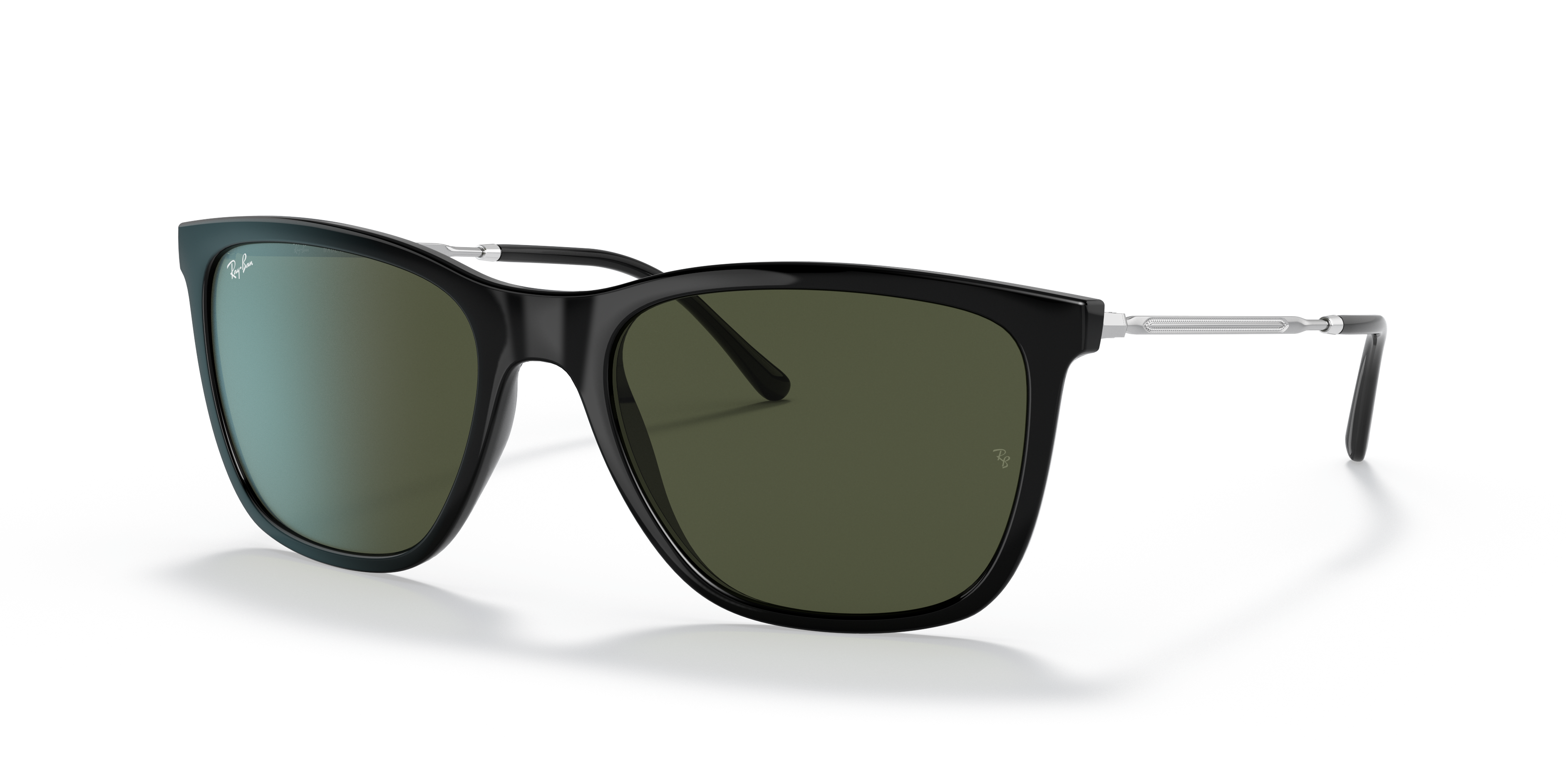 rayban half frame