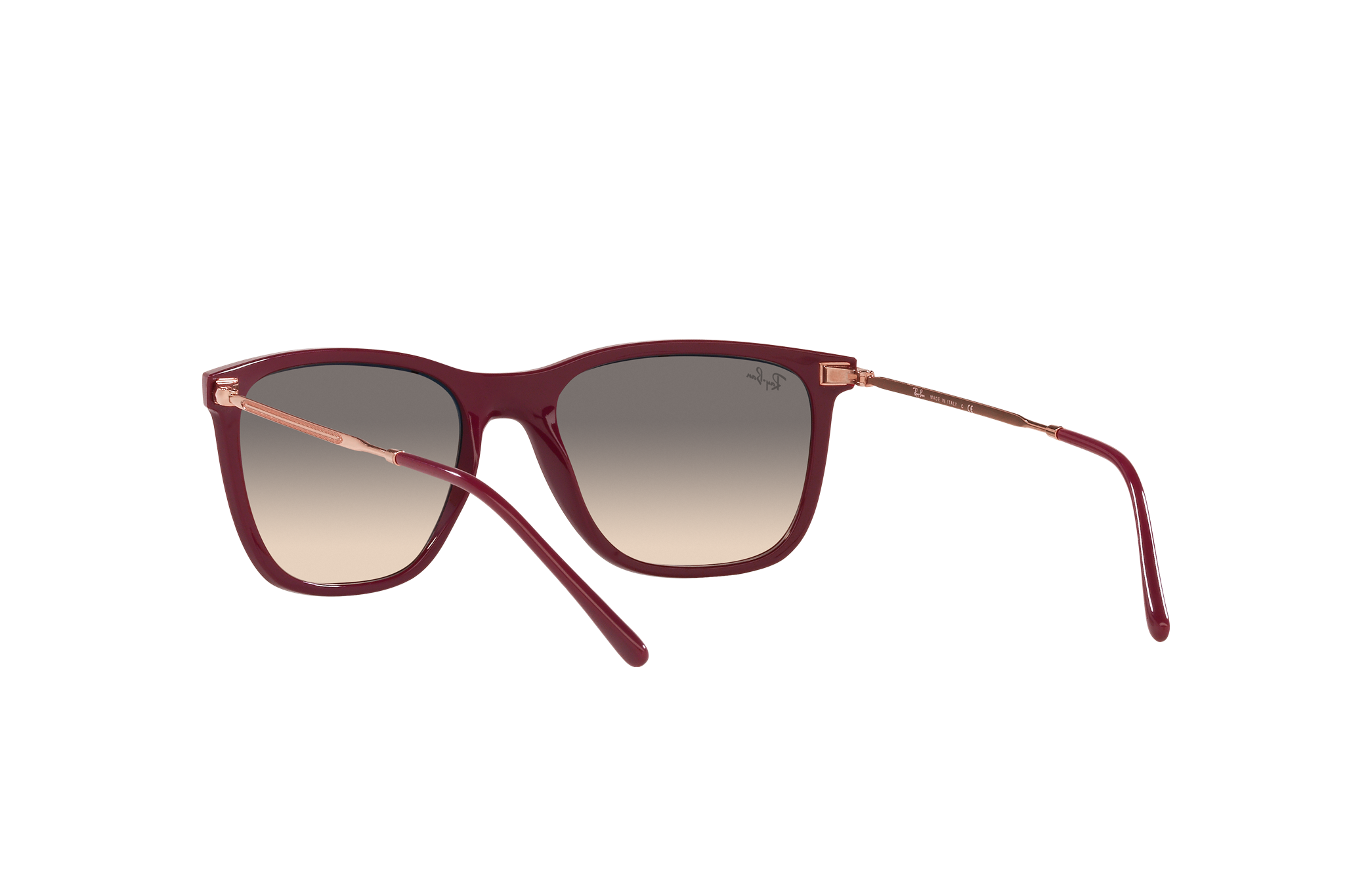 Rb4344 Sunglasses in Red and Light Grey 