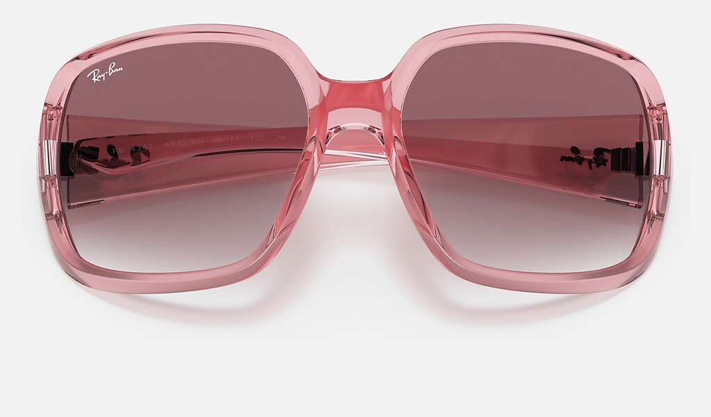 Rb4347 Sunglasses in Transparent Pink and Pink | Ray-Ban®
