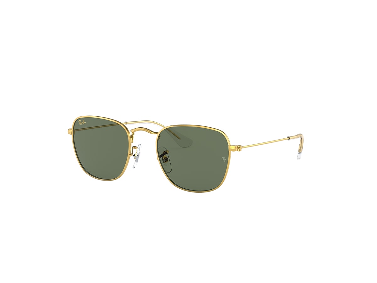 FRANK KIDS Sunglasses in Gold and Dark Green - RB9557S | Ray-Ban® US