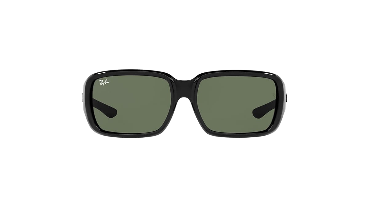 RB9072S KIDS Sunglasses in Black and Dark Green - RB9072S RB9072S KIDS Sunglasses in Black and Dark Green - RB9072S