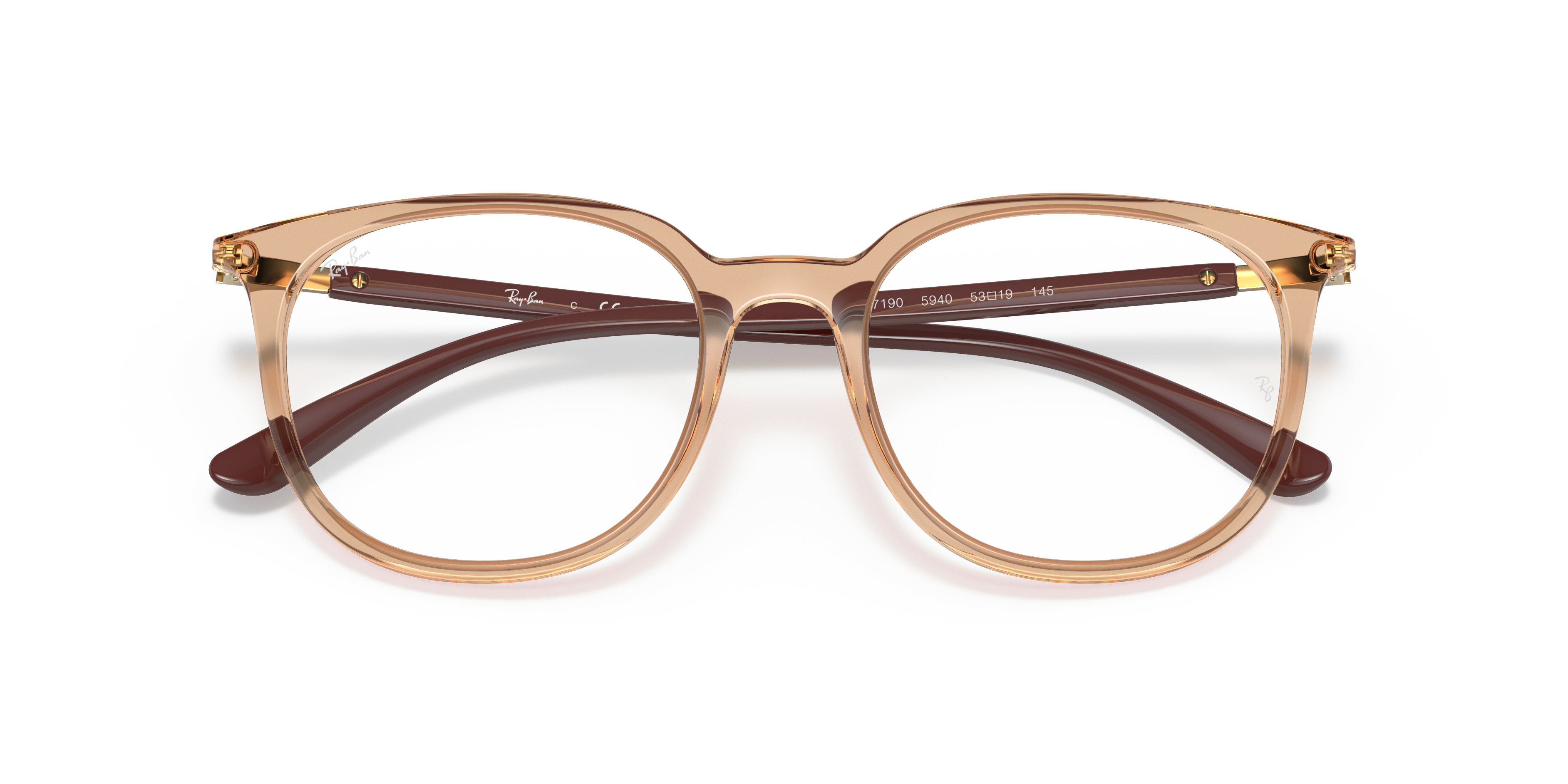 ray ban light brown