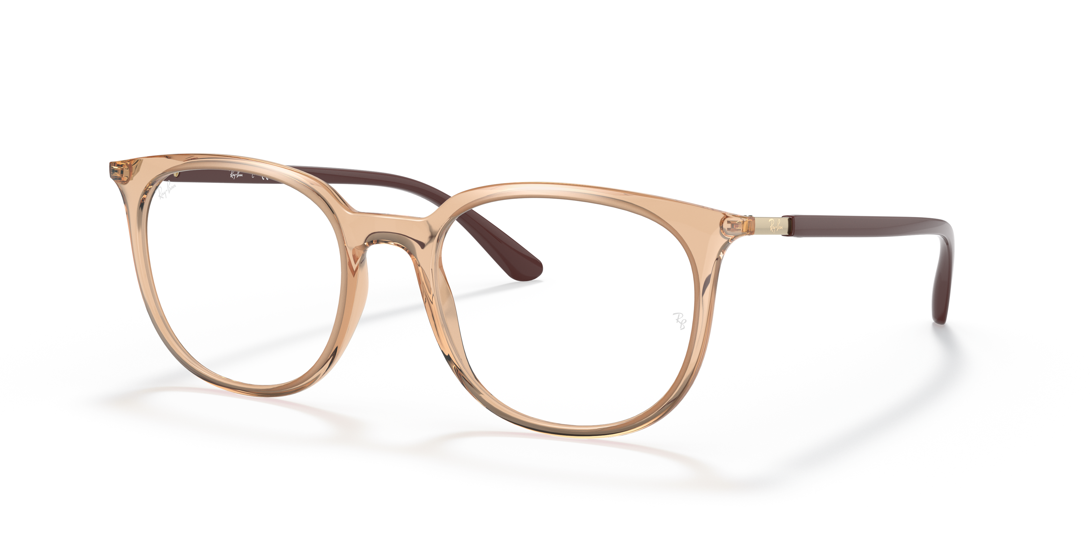 brown ray ban prescription glasses