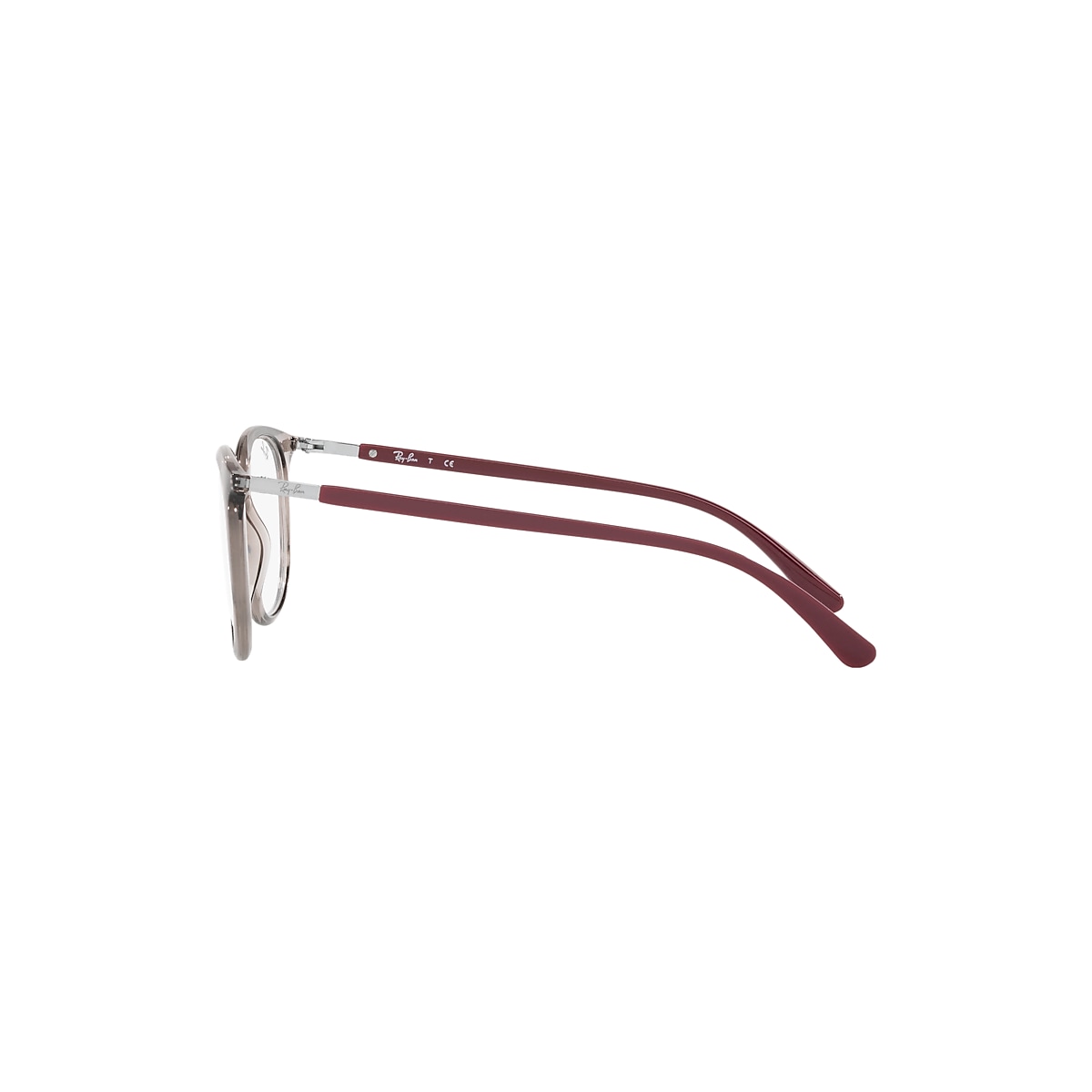 RB7190 OPTICS Eyeglasses with Transparent Grey Frame - RB7190