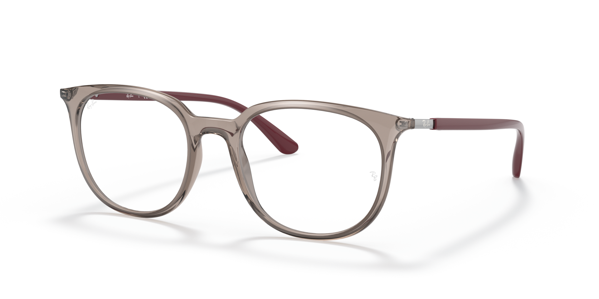 Rb7190 Eyeglasses with Transparent Grey 