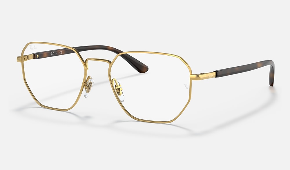 Rb6471 Optics Eyeglasses with Gold Frame | Ray-Ban®