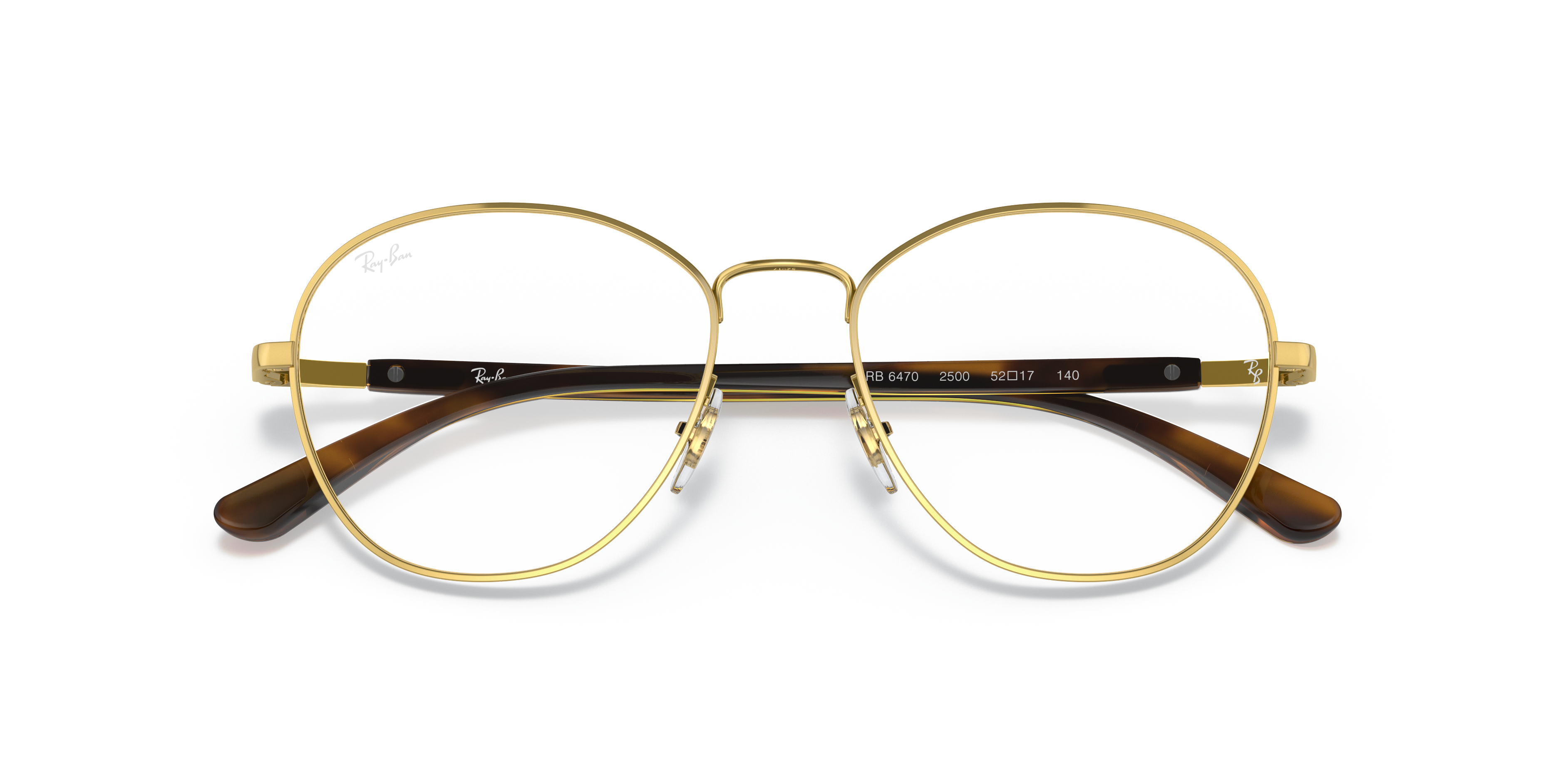Rb6470 brillen met Goud montuur | Ray-Ban®