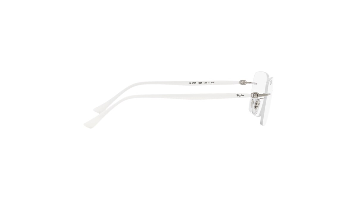 RB8767 OPTICS Eyeglasses with White Frame - RB8767 | Ray-Ban® CA