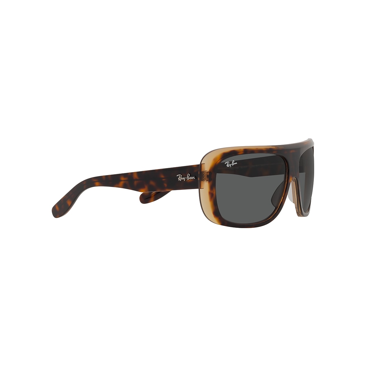 BLAIR Sunglasses in Havana On Transparent Brown and Grey - RB2196