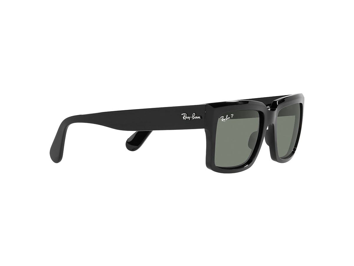Inverness Sunglasses in Black and Green | Ray-Ban®