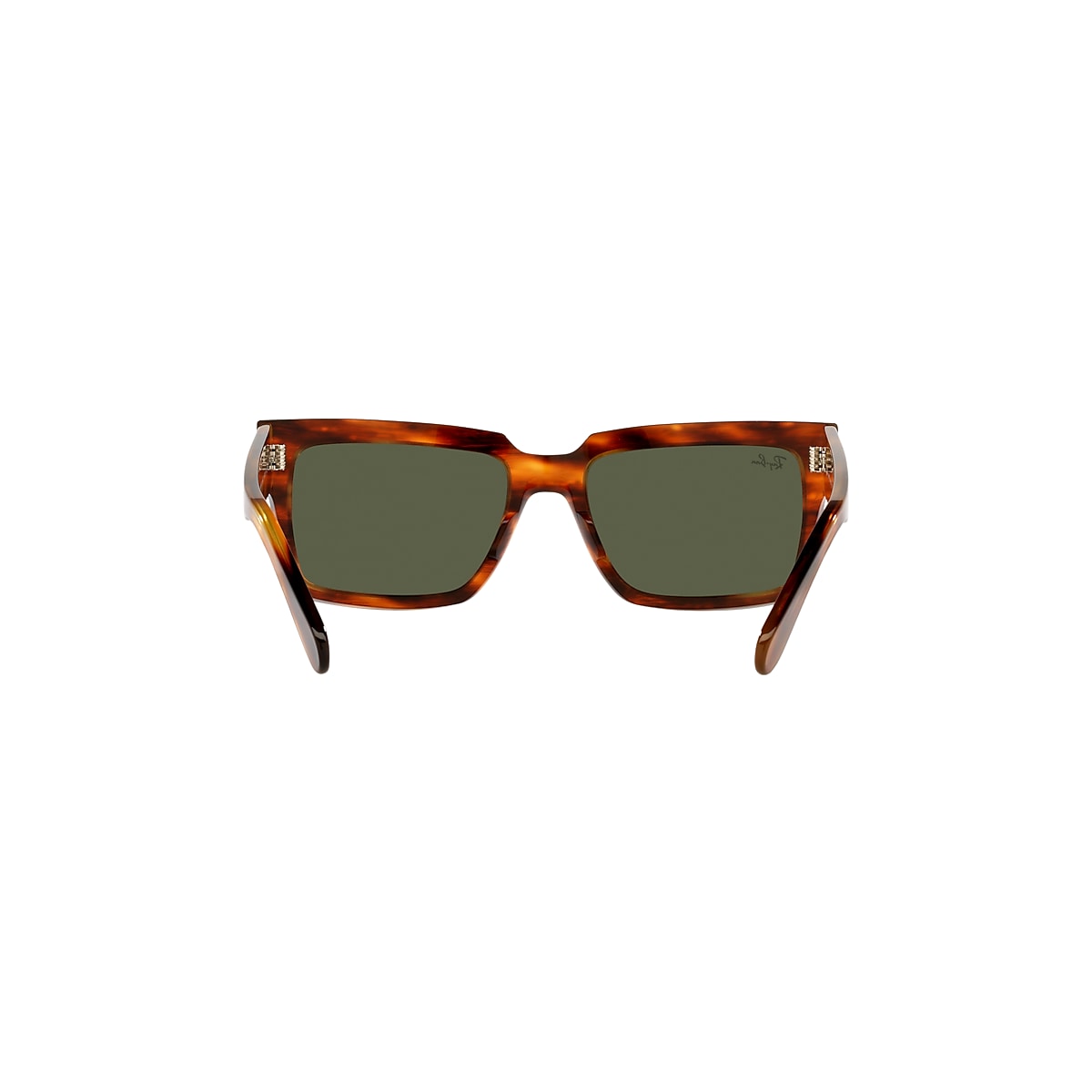 INVERNESS Sunglasses in Striped Havana and Green - RB2191 | Ray