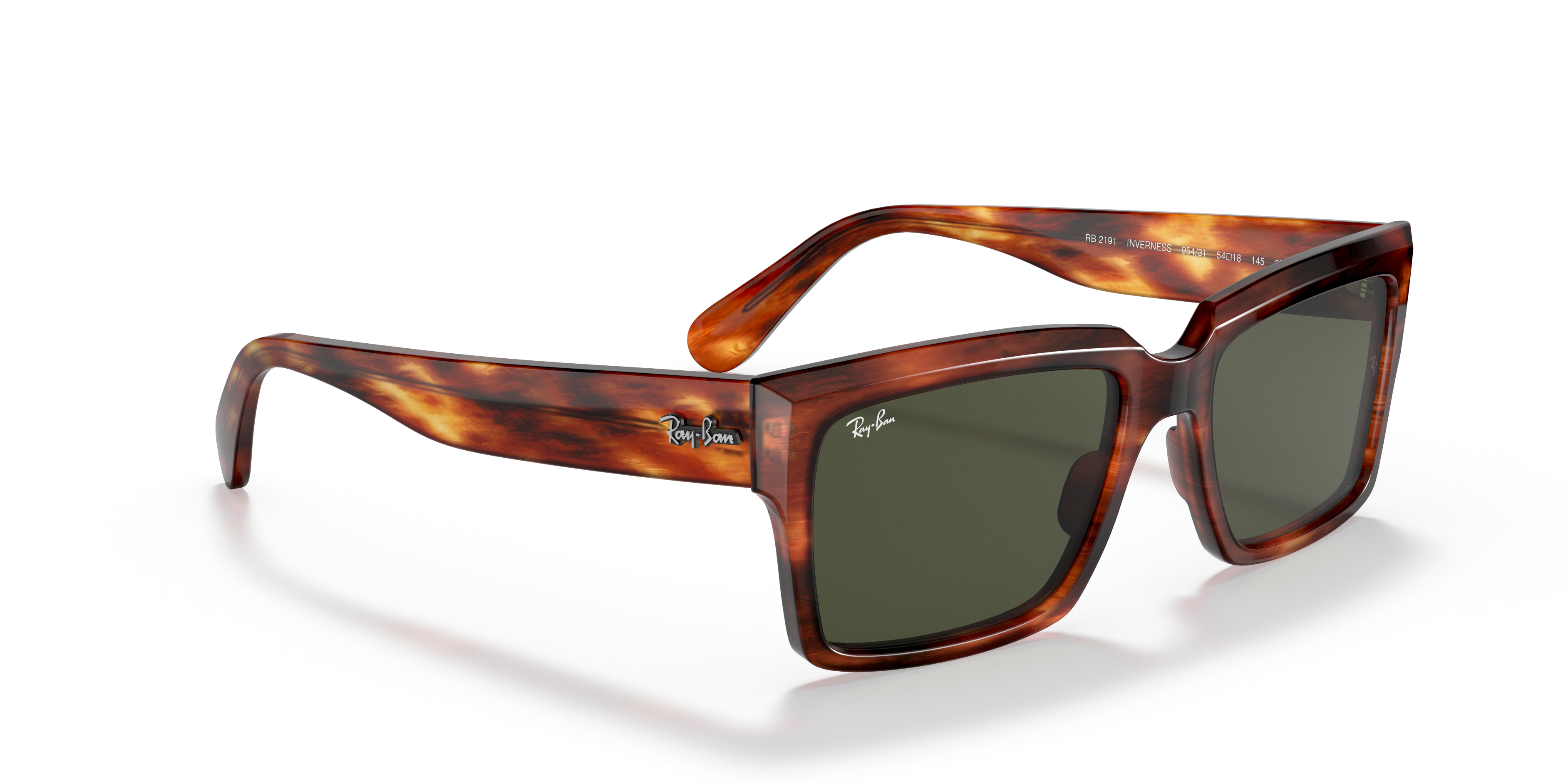 ray ban tortoise green