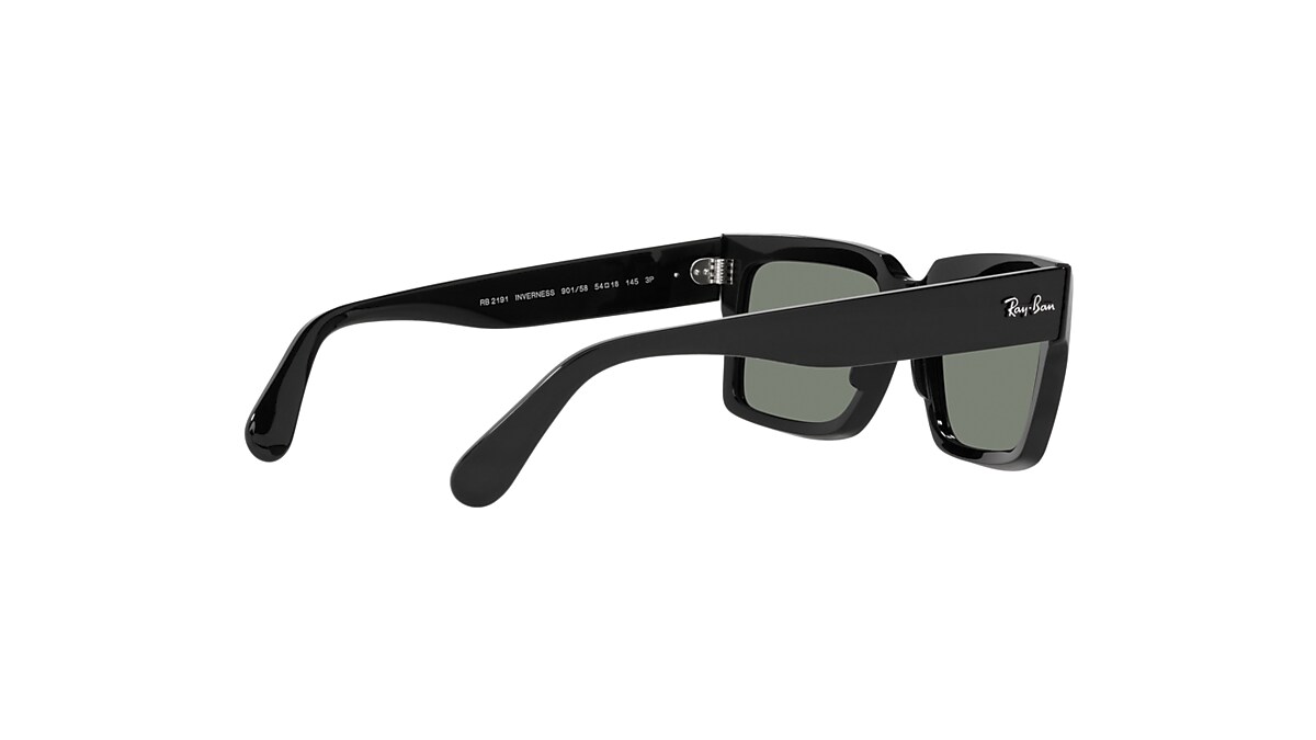 INVERNESS Sunglasses in Black and Green - RB2191F | Ray-Ban® US