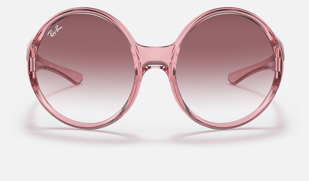 Rb4345 Sunglasses in Transparent Pink and Pink | Ray-Ban®