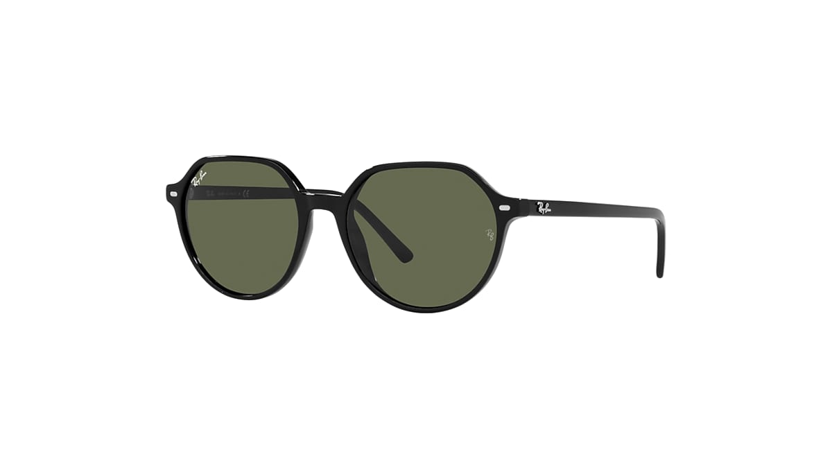 THALIA Sunglasses in Black and Green - RB2195F | Ray-Ban® CA