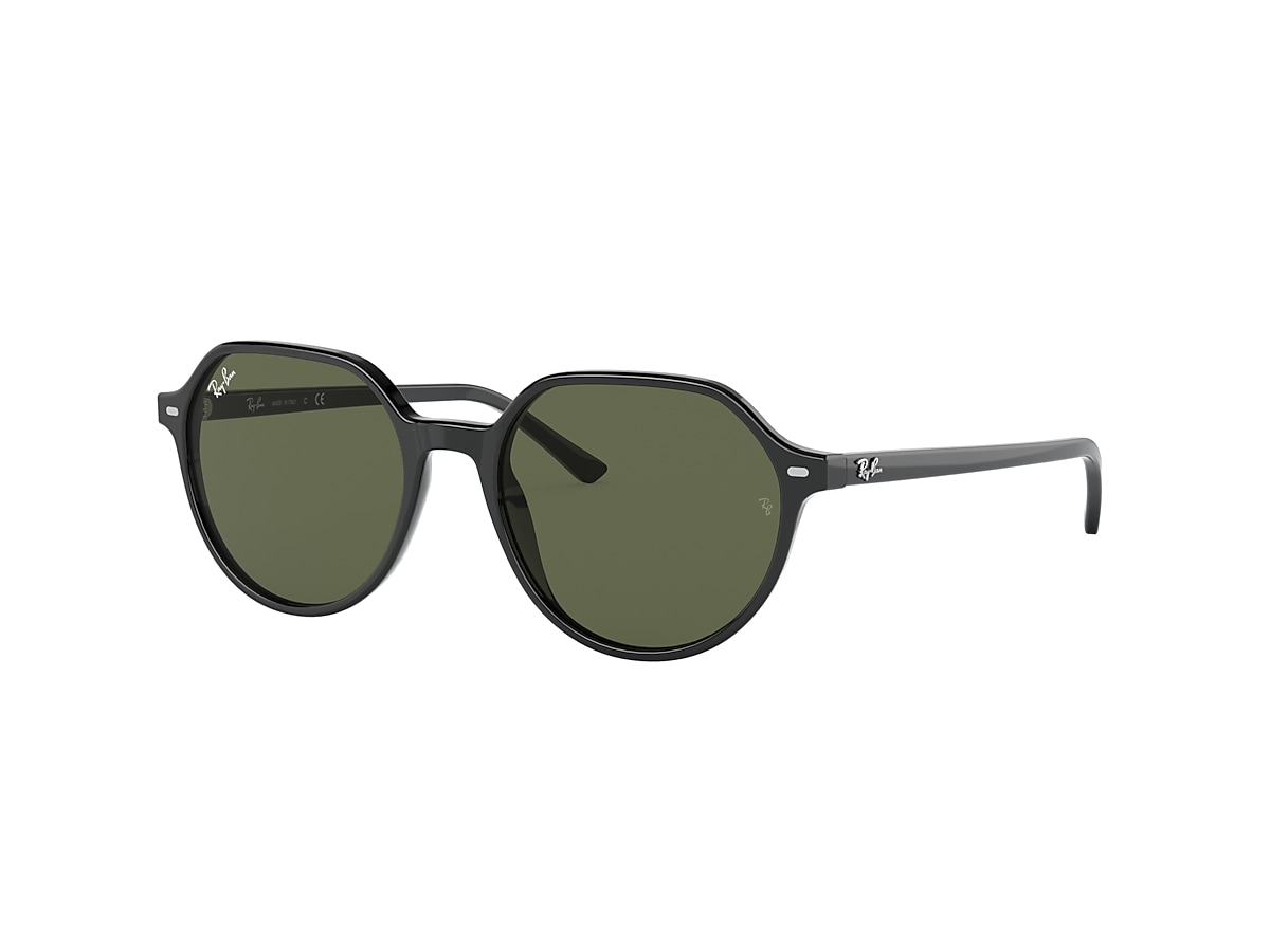 THALIA Sunglasses in Black and Green - RB2195F | Ray-Ban® US