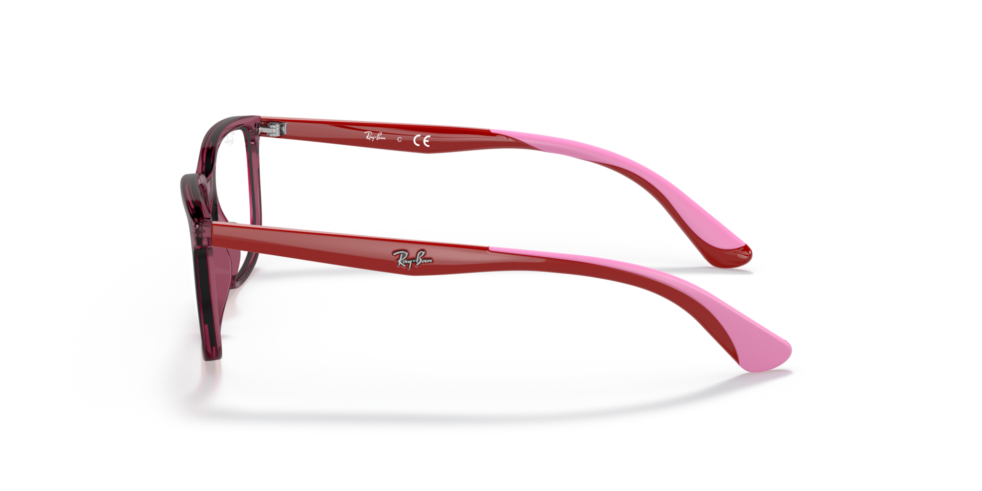 Rb1605 Optics Kids Occhiali da Vista Rosa Trasparente con montatura |  Ray-Ban®