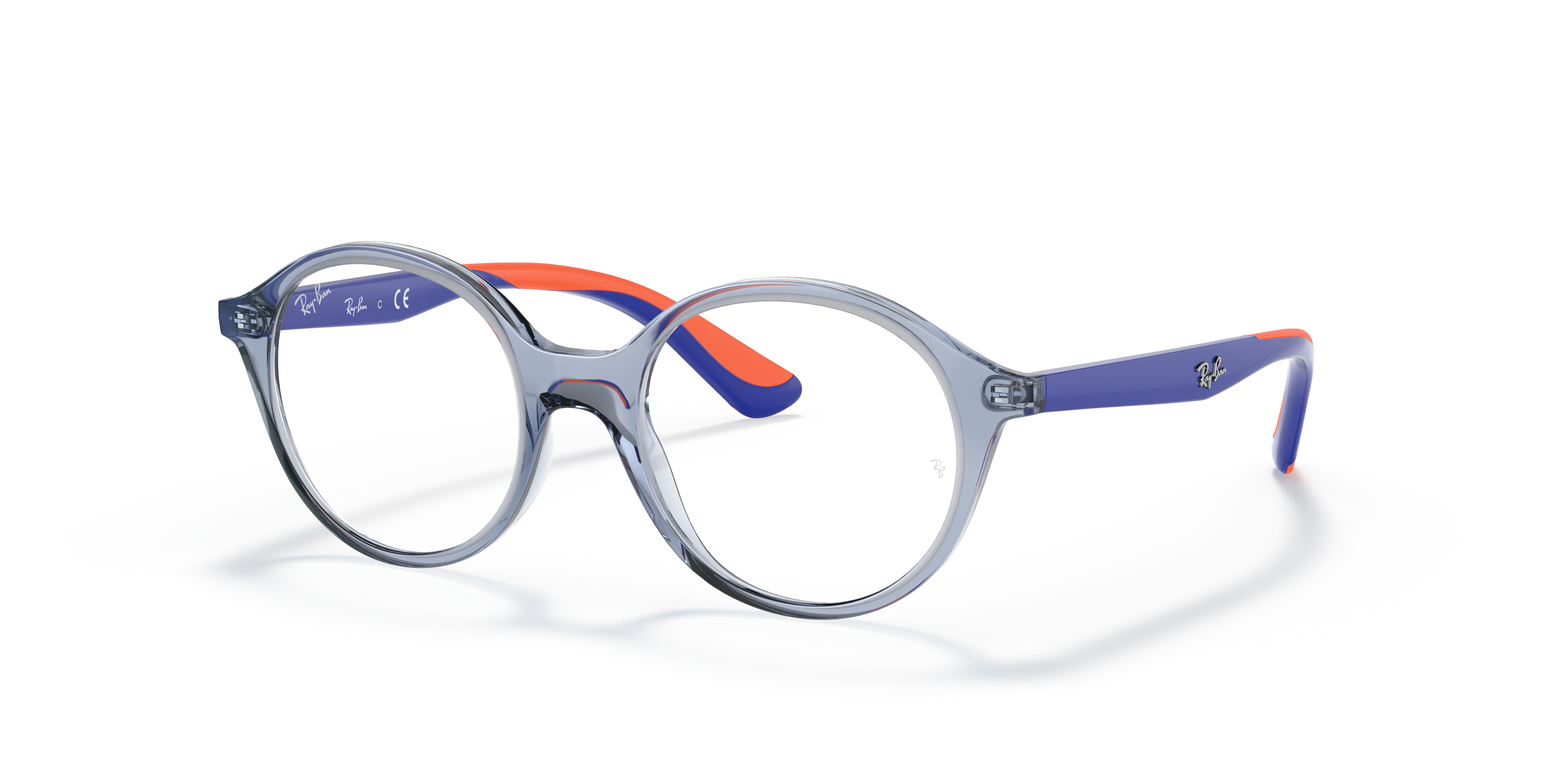 Rb1606 Optics Kids Occhiali da Vista Azzurro Trasparente con montatura | Ray -Ban®