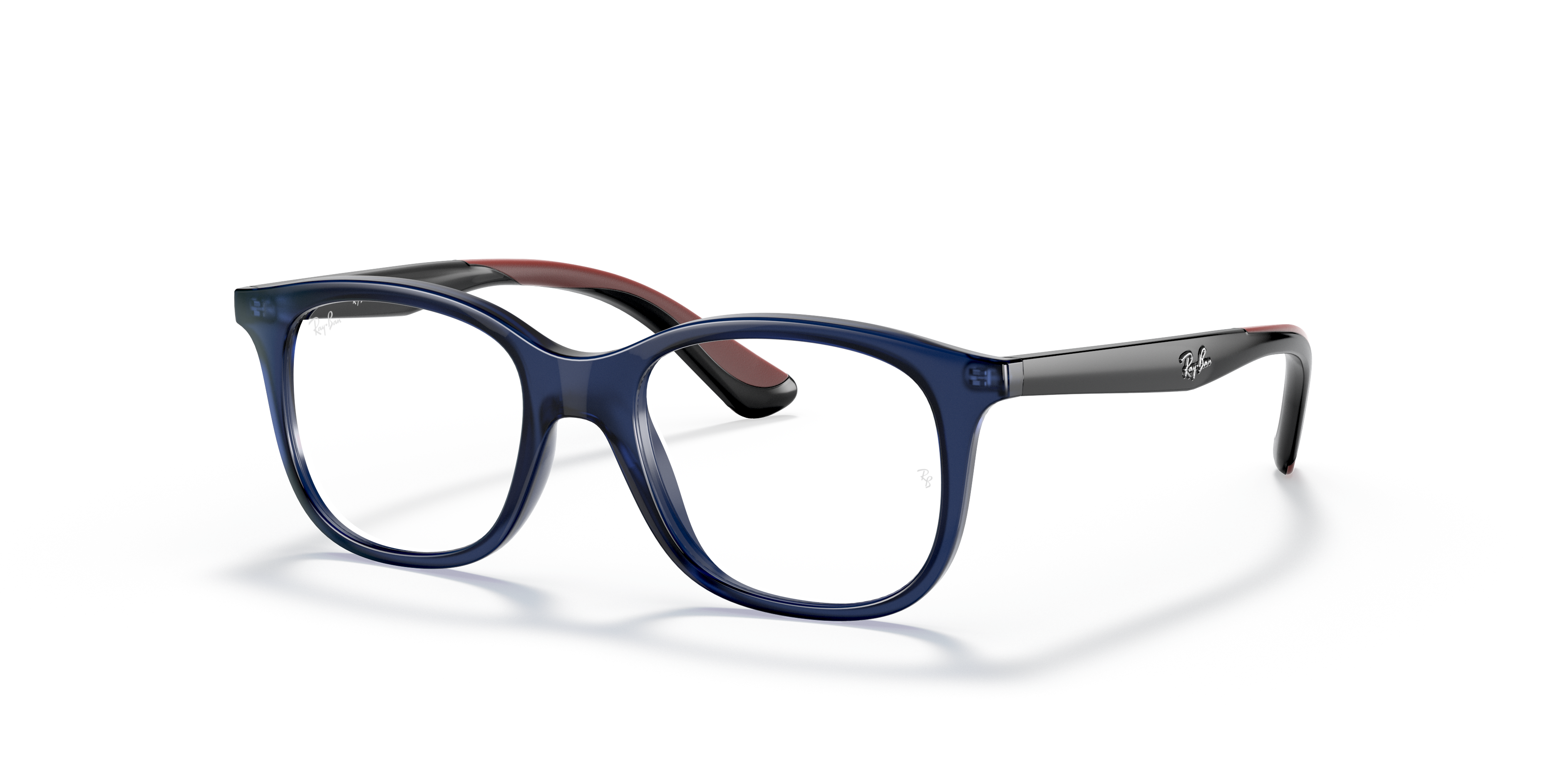 ray ban transparent blue