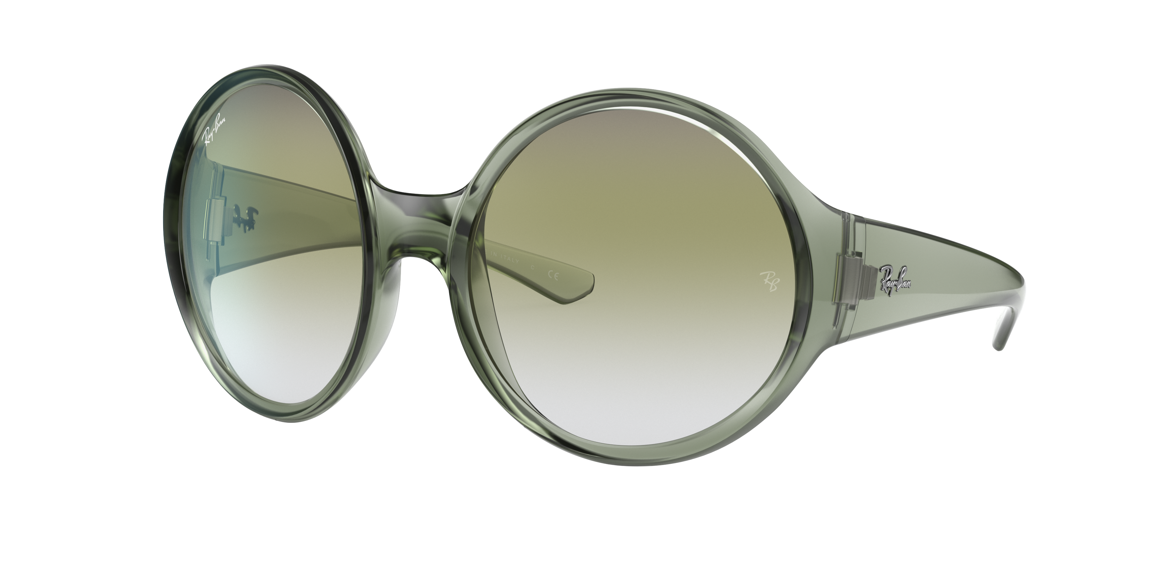 Rb4345 Sunglasses in Transparent Green and Clear/Green | Ray-Ban®