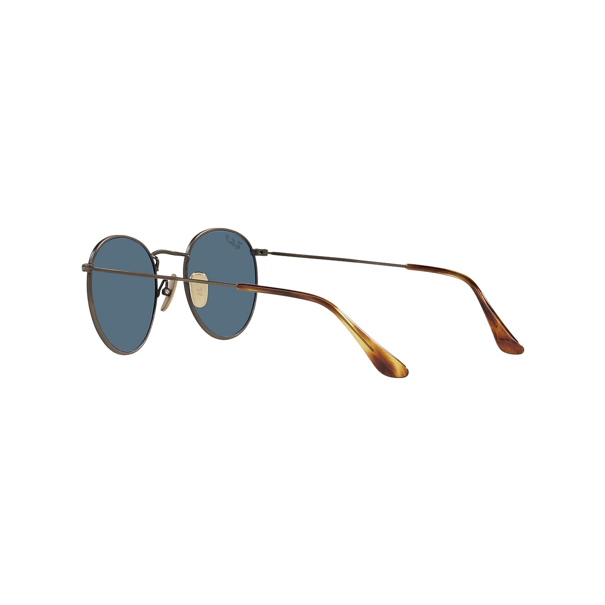 ROUND TITANIUM Sunglasses in Gold and Blue - RB8247 | Ray-Ban® EU